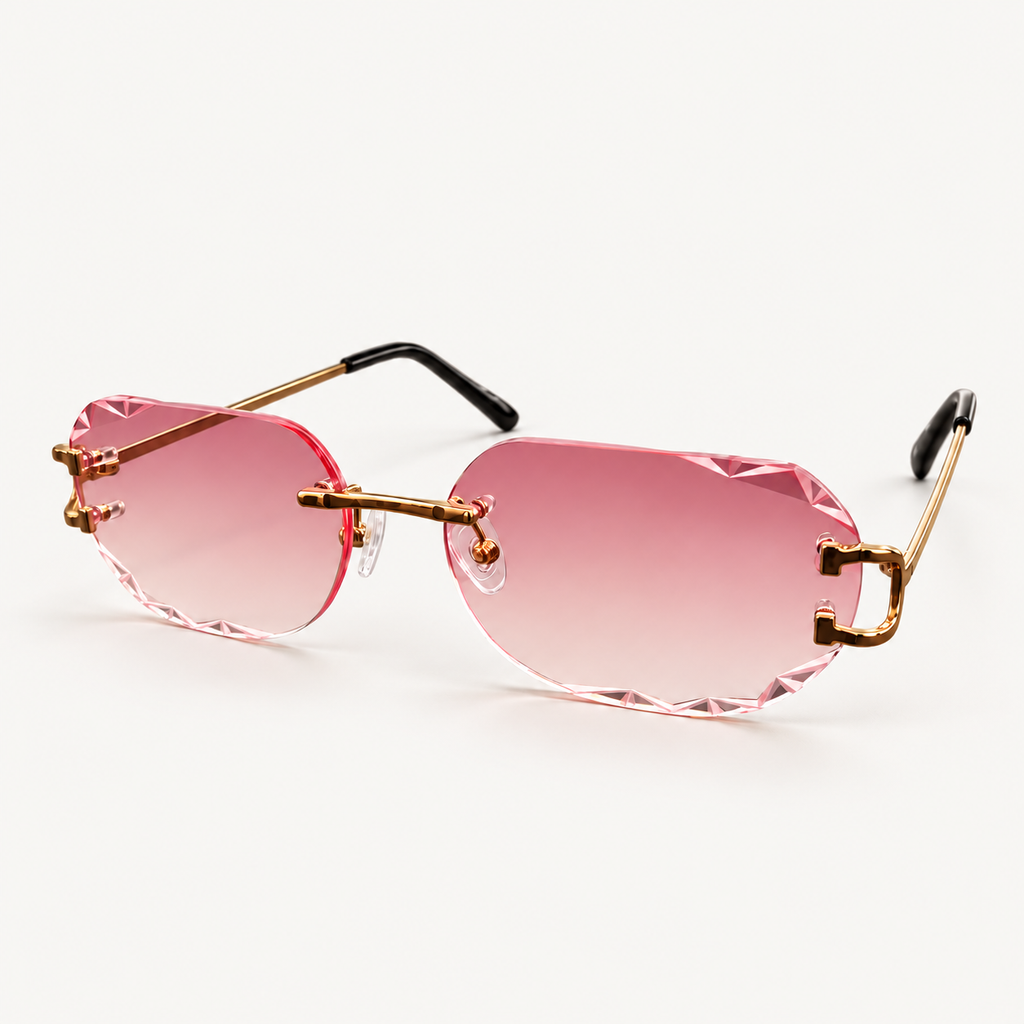 Indépendante solaire photochromique — rose fuchsia, vue trois quarts
