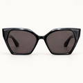 Shane C1 — lunettes de soleil femme noires, vue de face