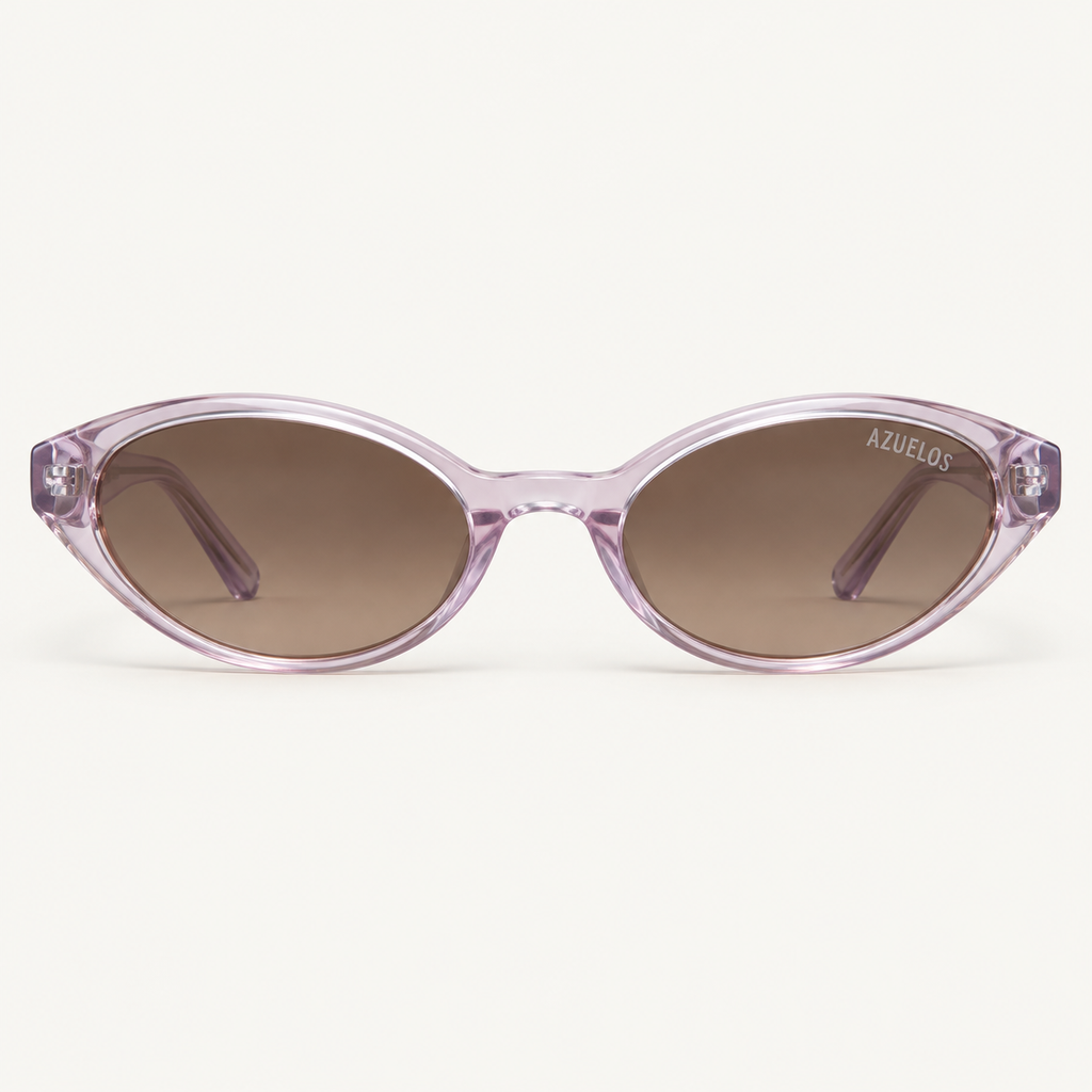 Solaire Azuelos lilas transparente — vue de face