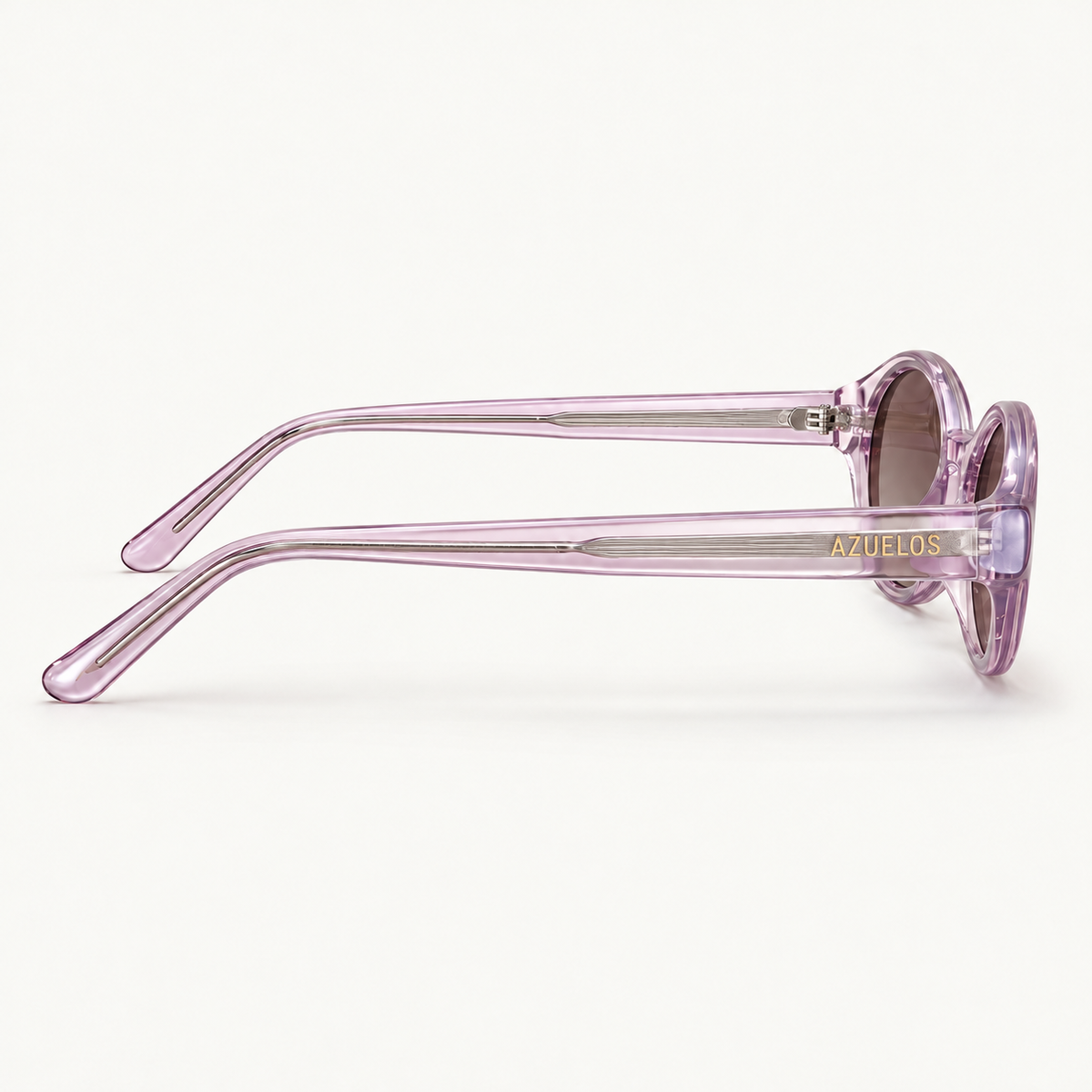 Solaire Azuelos lilas transparente — profil opposé