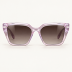 Nora C4 Azuelos rose transparente — vue de face, verres dégradés