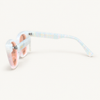 Vaughn Azuelos nacré bleu — trois quarts arrière et branche repliée